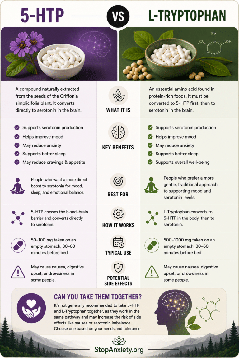 5HTP Vs Tryptophan Anxiety