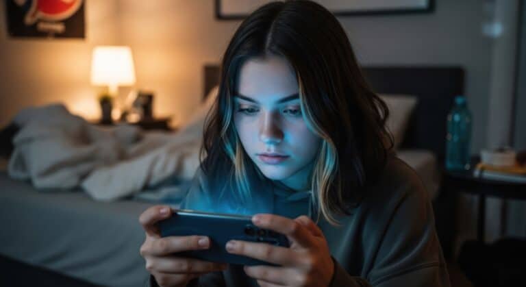 Blue Light Sleep Anxiety