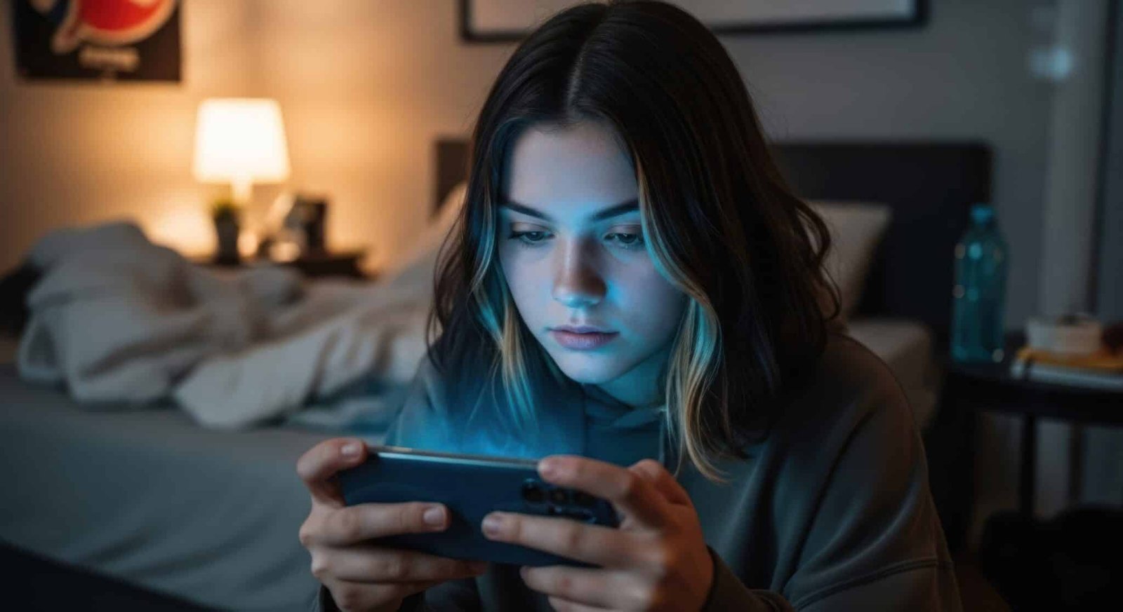 Blue Light Sleep Anxiety