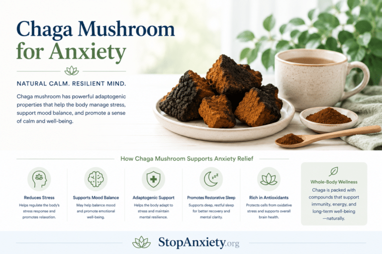 Chaga Mushrooms for Anxiety