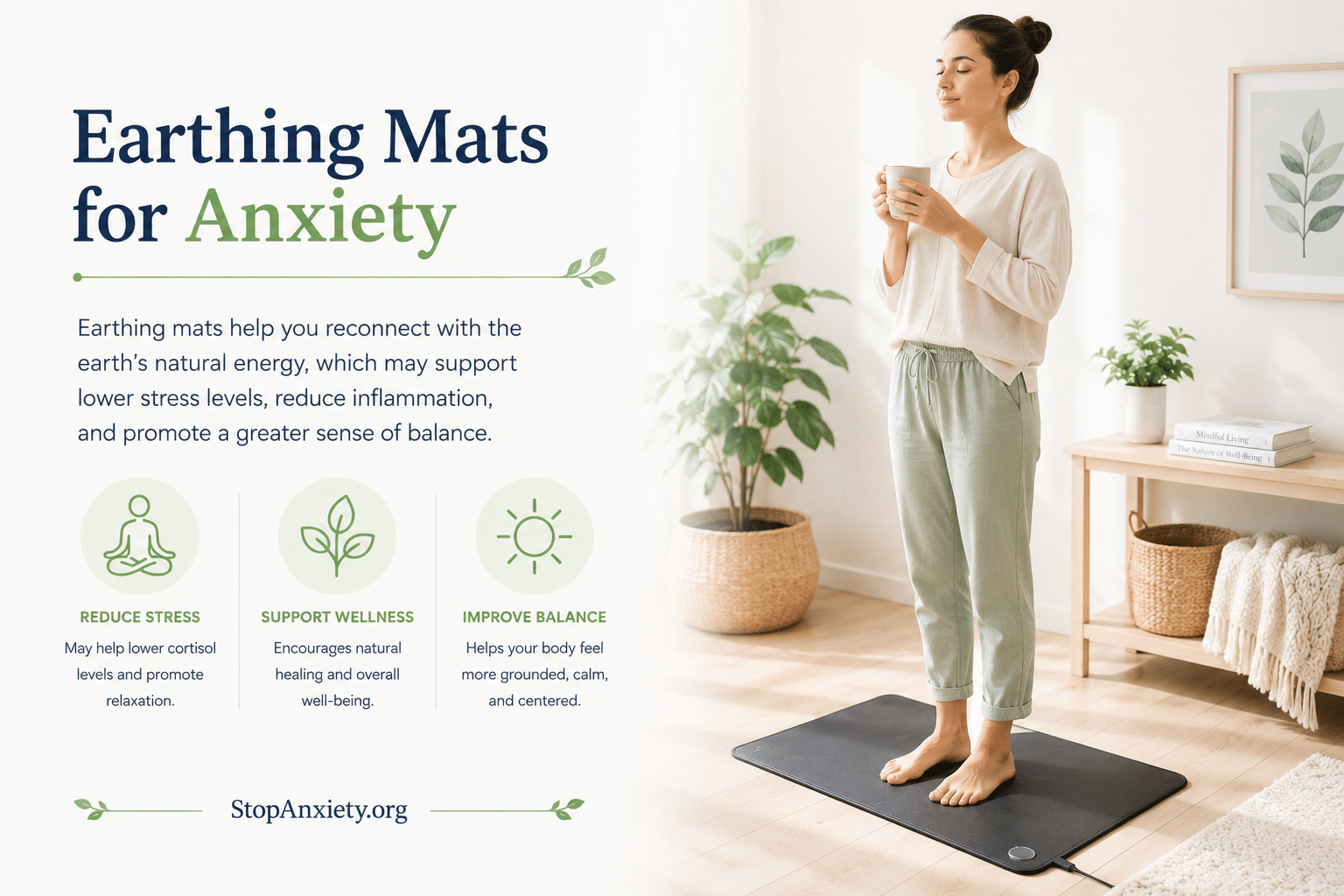 Earthing Mats for Anxiety — Do They Actually Work?