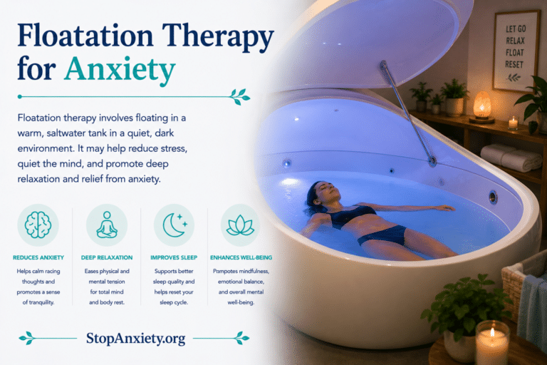 Floatation Therapy for Anxiety