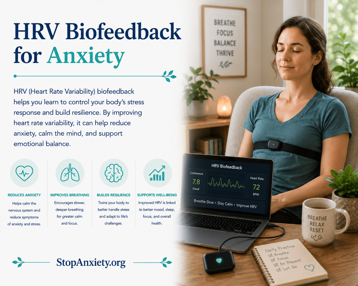 HRV Biofeedback for Anxiety — Can You Train Your Nervous System?