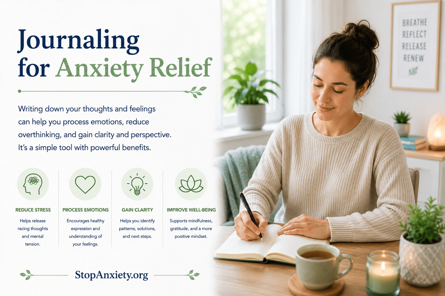 Journaling for Anxiety Relief