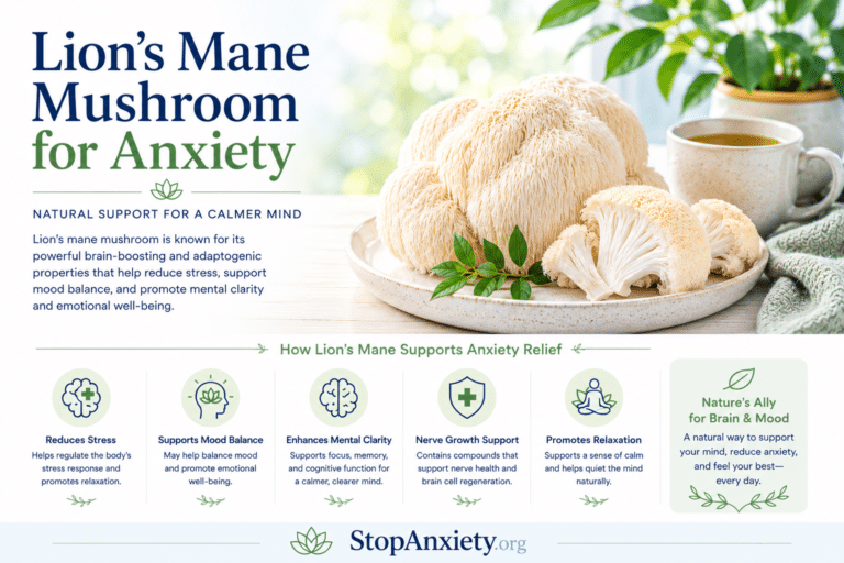 Lions Mane Mushroom Anxiety