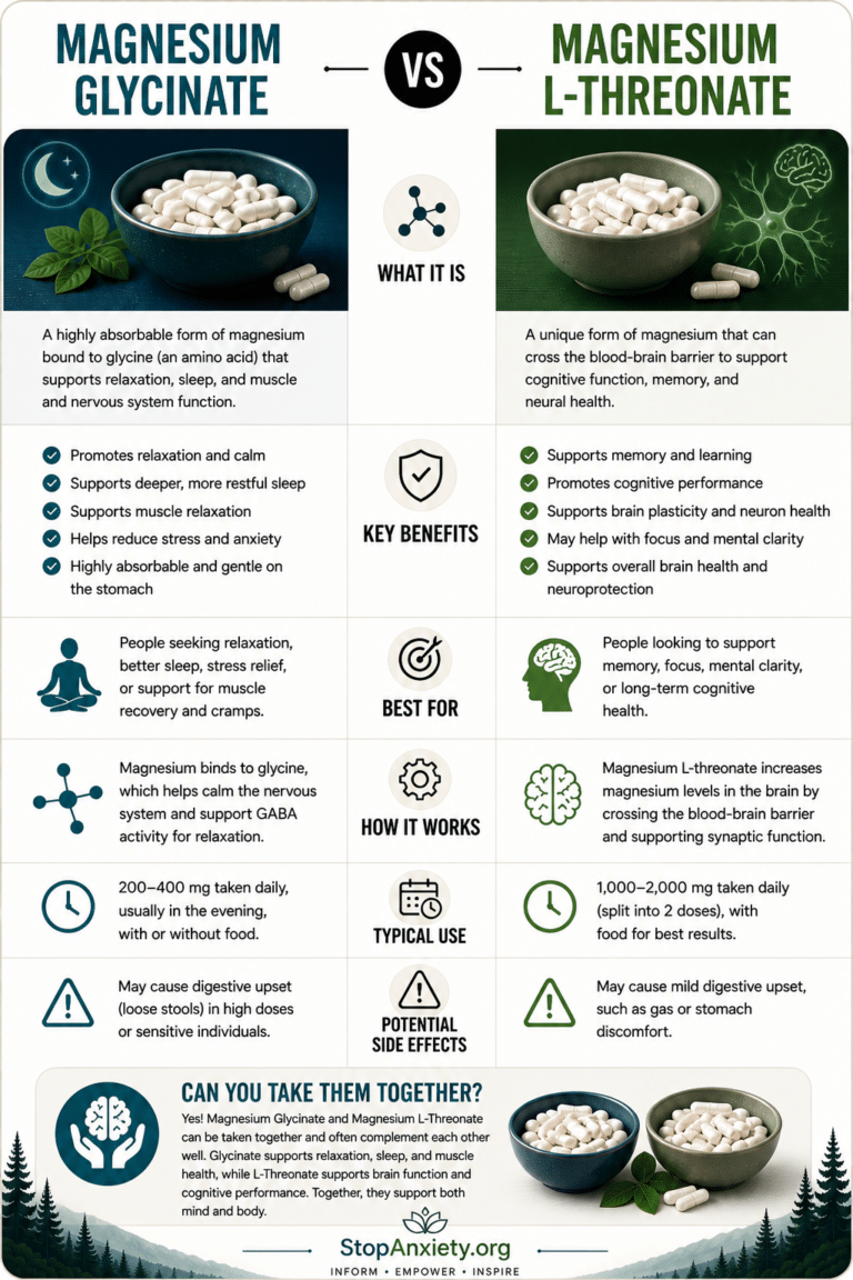 Magnesium Glycinate Vs Magnesium Threonate