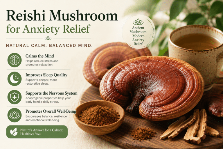 Reishi Mushroom for Anxiety