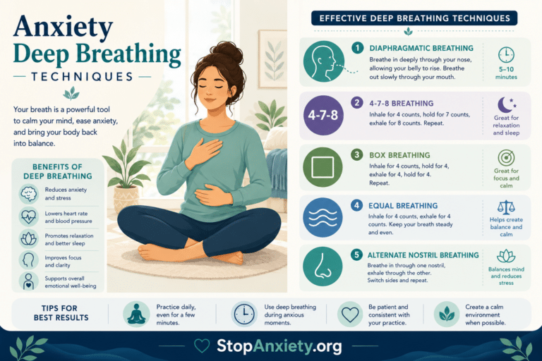 Anxiety Deep Breathing Techniques