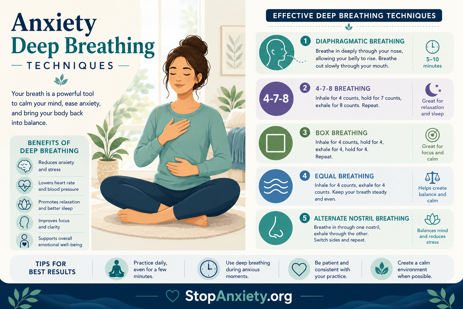 Anxiety Deep Breathing Techniques