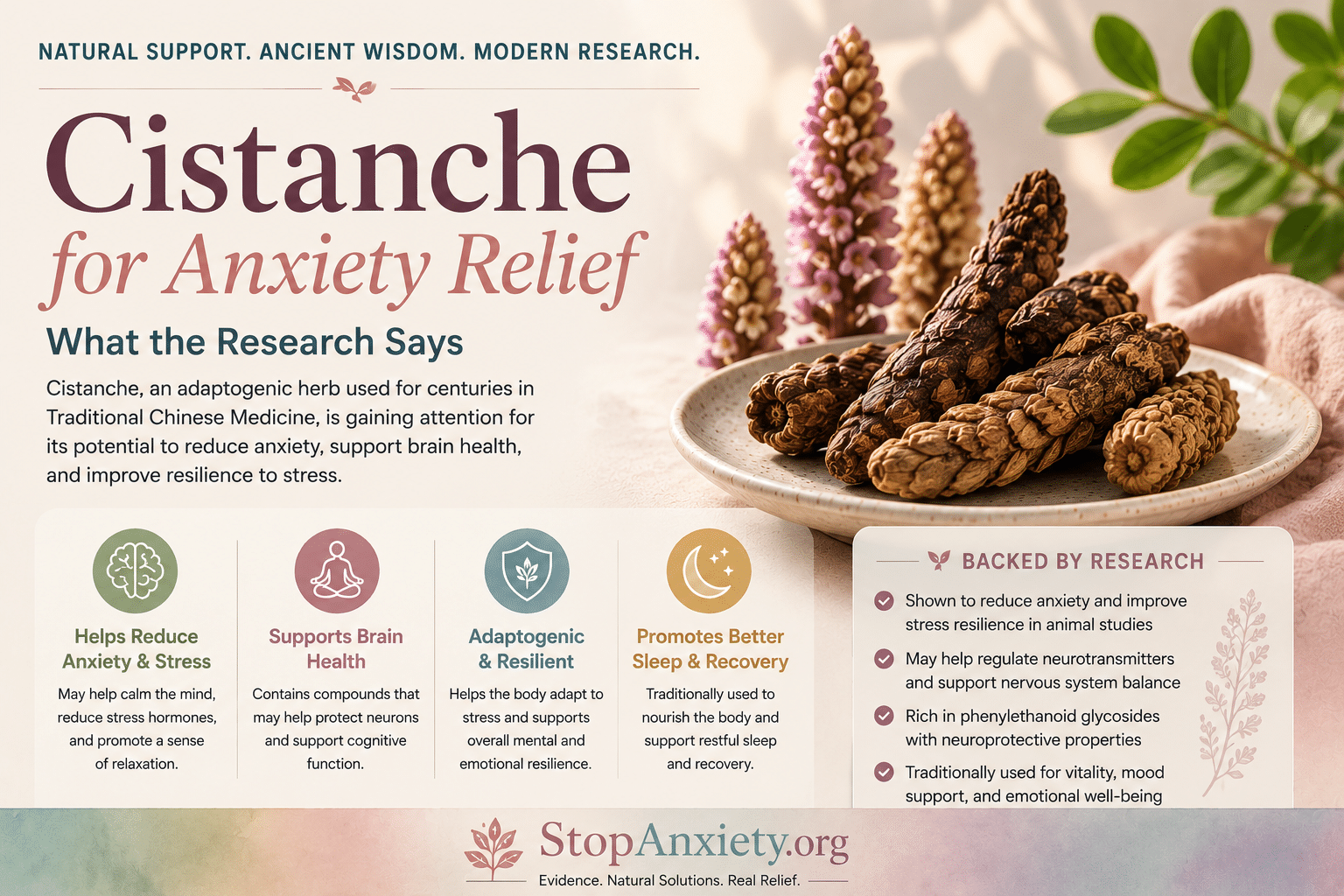 Cistanche for Anxiety