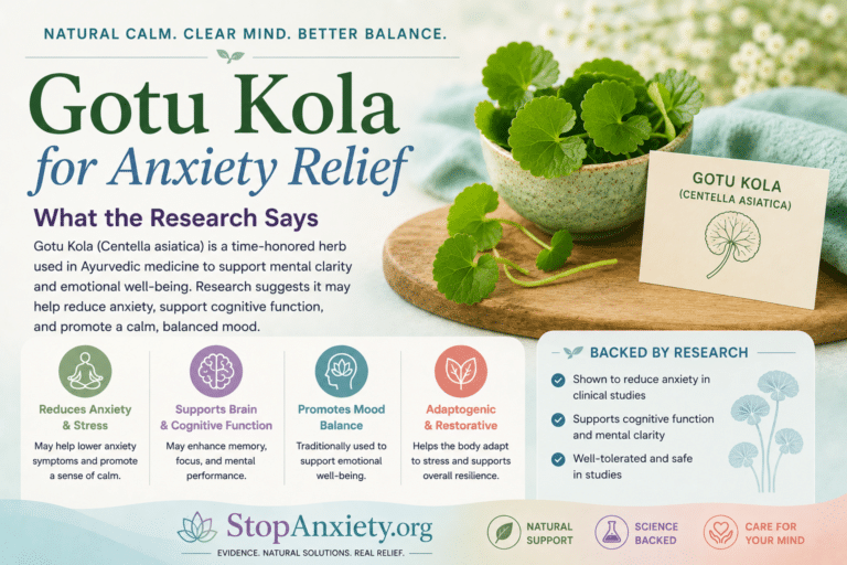 Gotu Kola for Anxiety