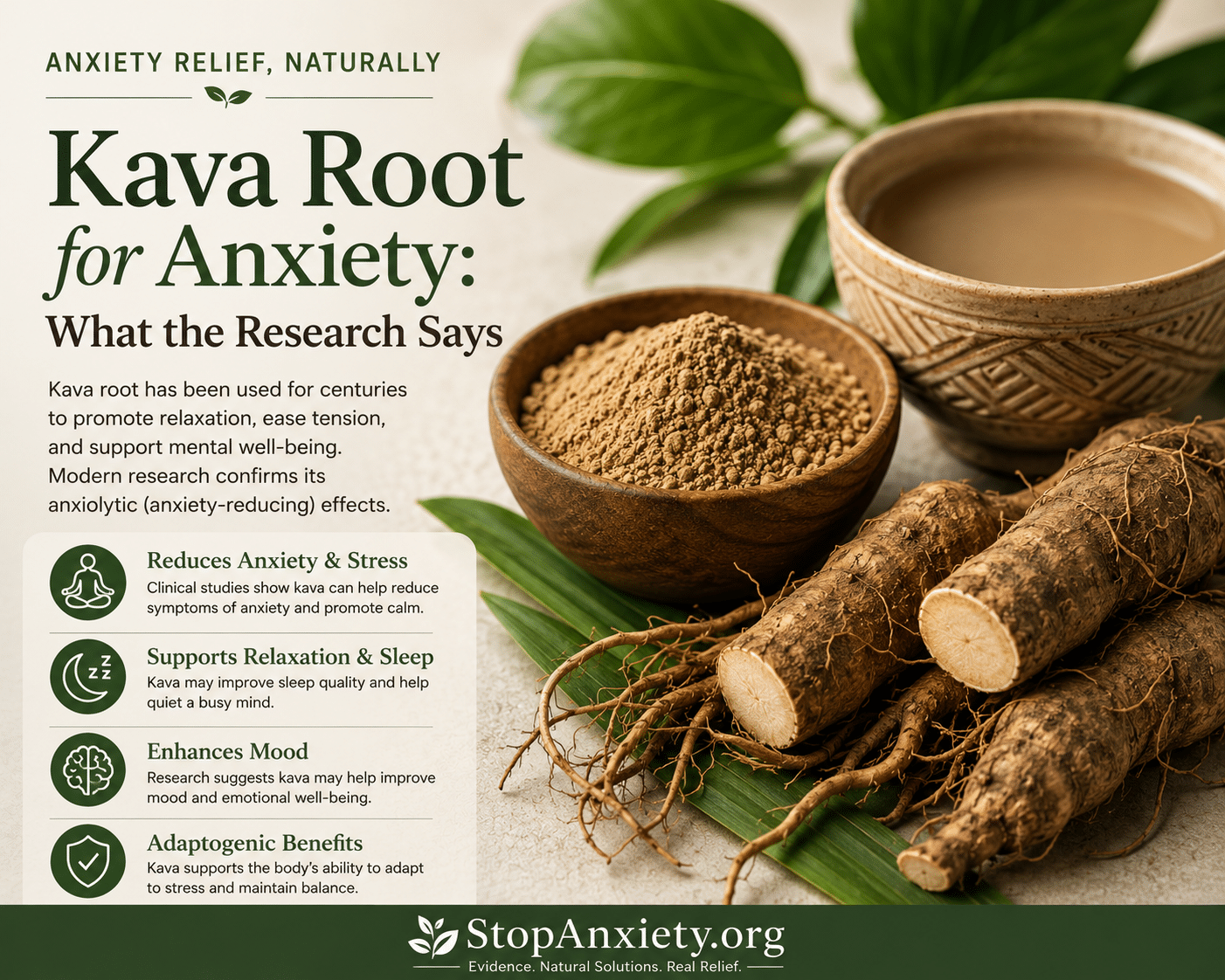 Kava Root For Anxiety