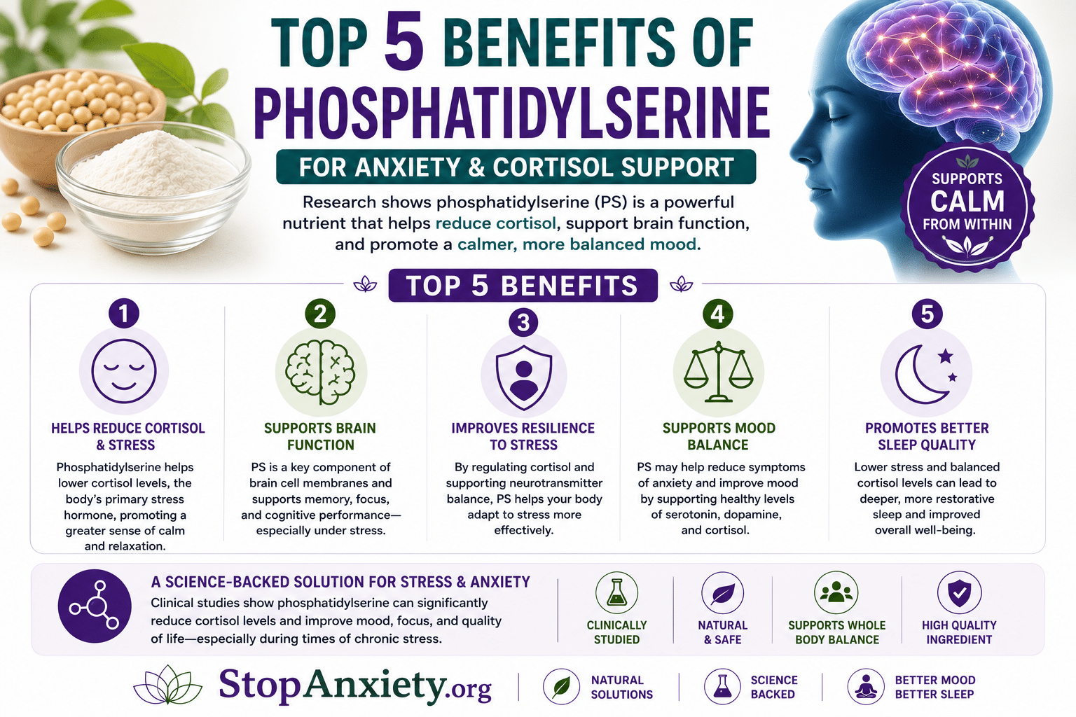 Phosphatidylserine and Anxiety