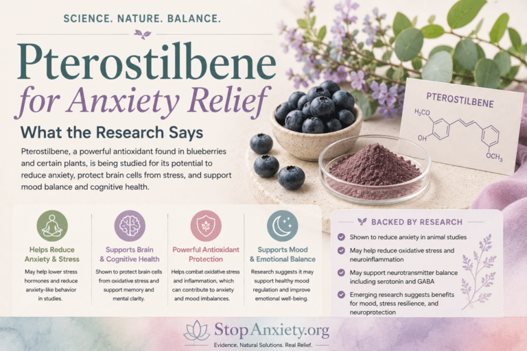 Pterostilbene for Anxiety
