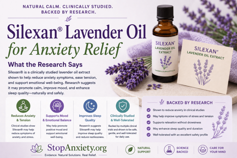 Silexan Lavender Oil Anxiety