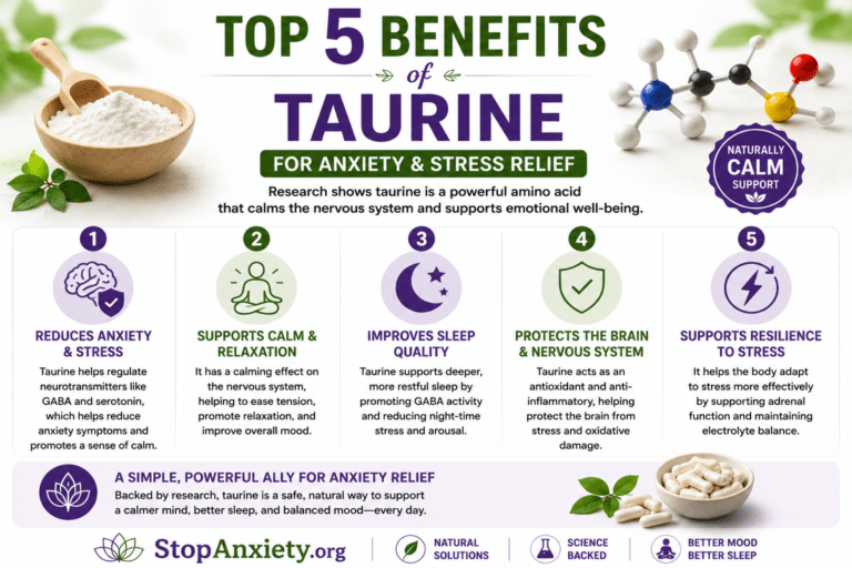 Benefits of Taurine for Anxiety