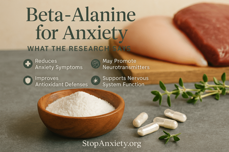 Beta-Alanine for Anxiety: What the Research Says About This Tingling Amino Acid and Your Nervous System