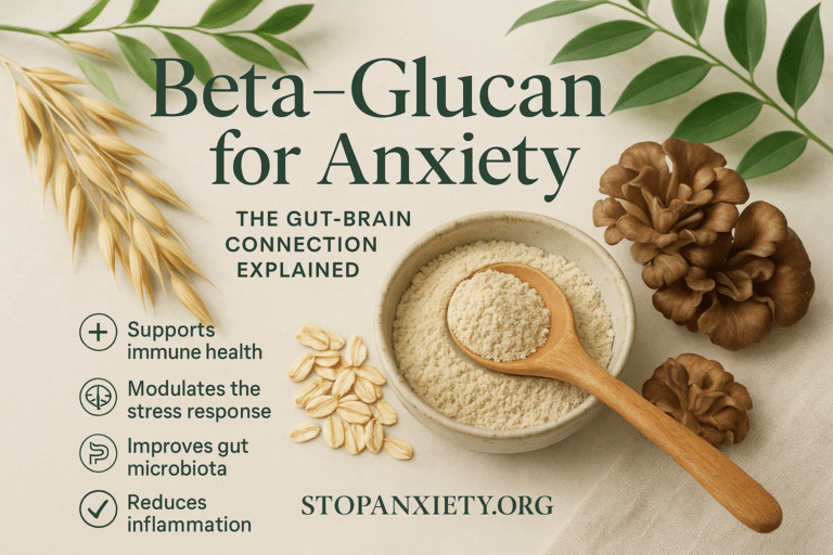 Beta-Glucan for Anxiety: What the Research Says About This Immune-Gut-Brain Compound
