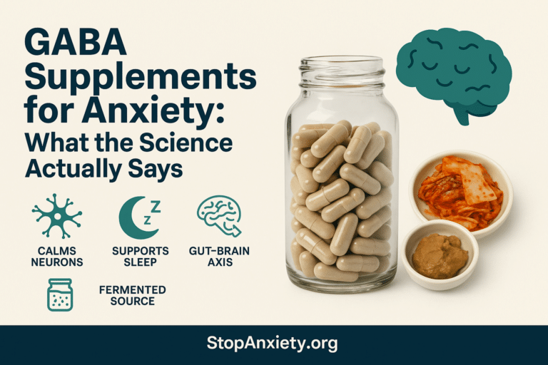 GABA Supplements for Anxiety: What the Science Actually Says About This Calming Neurotransmitter