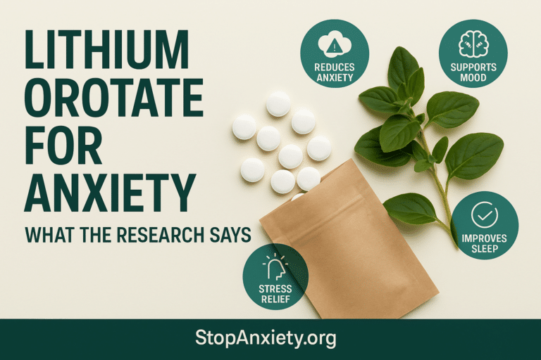 Lithium Orotate for Anxiety: What the Research Says About This Trace Mineral and Your Mood