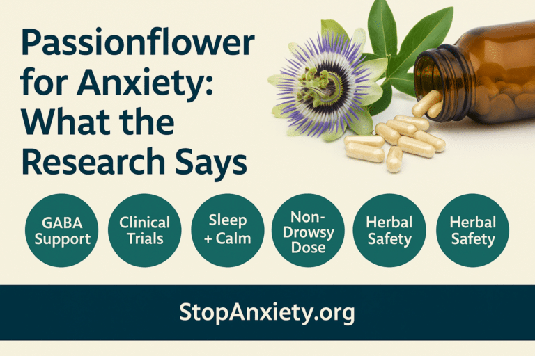 Passionflower for Anxiety: What the Research Says About Nature’s Most Underrated Calming Herb