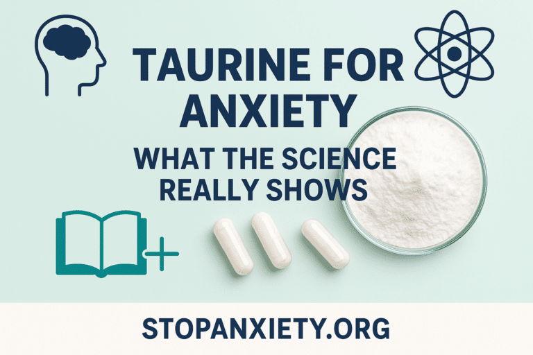 Taurine for Anxiety: What the Science Says About This Overlooked Amino Acid