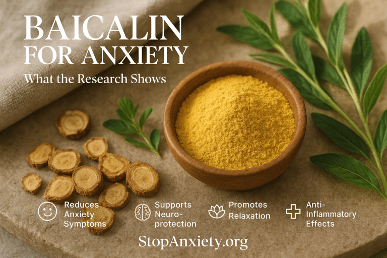 Why Baicalin May Support a Calmer Mind: The Science Behind This Ancient Skullcap Flavonoid and Anxiety Relief