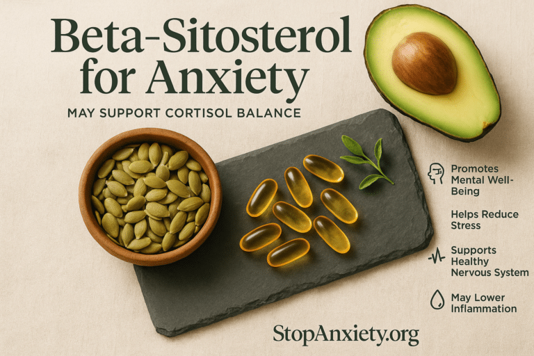 Why Beta-Sitosterol May Support a Calmer Mind: The Science Behind This Plant Sterol and Cortisol Regulation