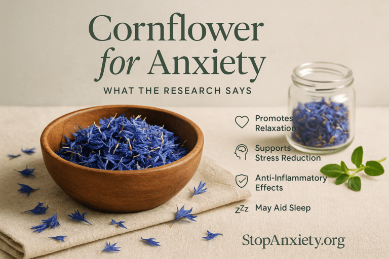 Cornflower and Anxiety: An Honest Look at This Forgotten Blue Botanical and the Evidence Behind It