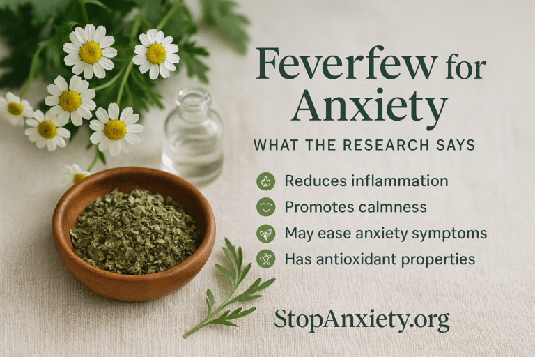 Feverfew and Anxiety: What the Research Says About This Overlooked Nervine Herb