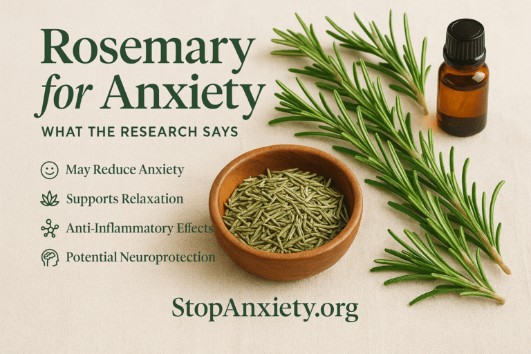 The Rosemary Connection: What Research Says About Anxiety and This Aromatic Mediterranean Herb