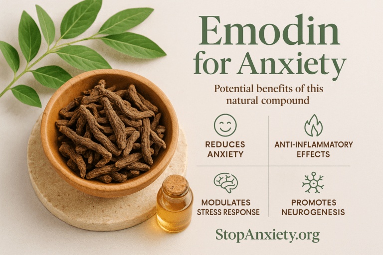 Why Emodin May Support a Calmer Mind: The Science Behind This Overlooked Rhubarb Compound and Anxiety Relief