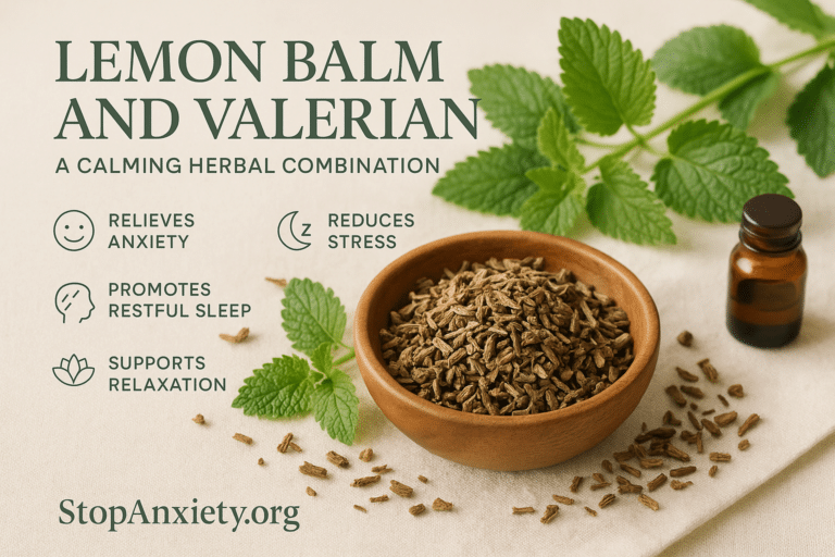 Lemon Balm and Valerian Root for Anxiety: What Happens When You Combine These Two Calming Herbs
