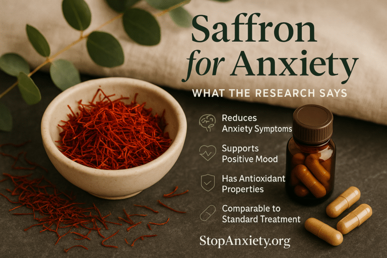 Saffron for Anxiety: What the Research Says About This Golden Spice and Your Nervous System