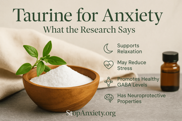 Taurine and Anxiety: An Honest Look at This Underrated Amino Acid and the Evidence Behind It