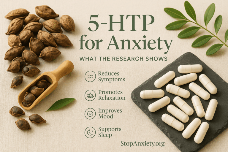 5-HTP and Anxiety: What the Research Says About This Serotonin Precursor and Nervous System Calm