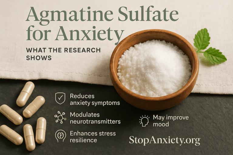 Could Agmatine Sulfate Help With Anxiety? Here Is What the Science Shows