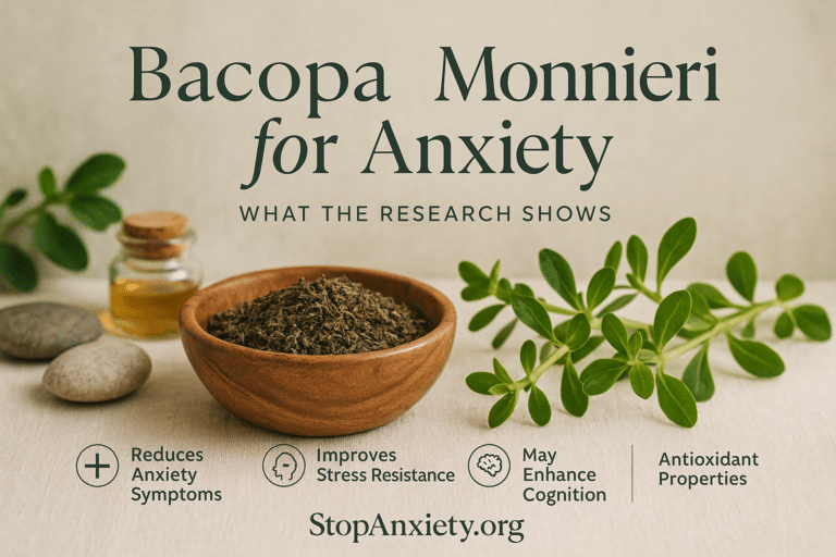 Bacopa Monnieri and Anxiety: An Honest Look at This Ayurvedic Brain Herb and the Evidence Behind It