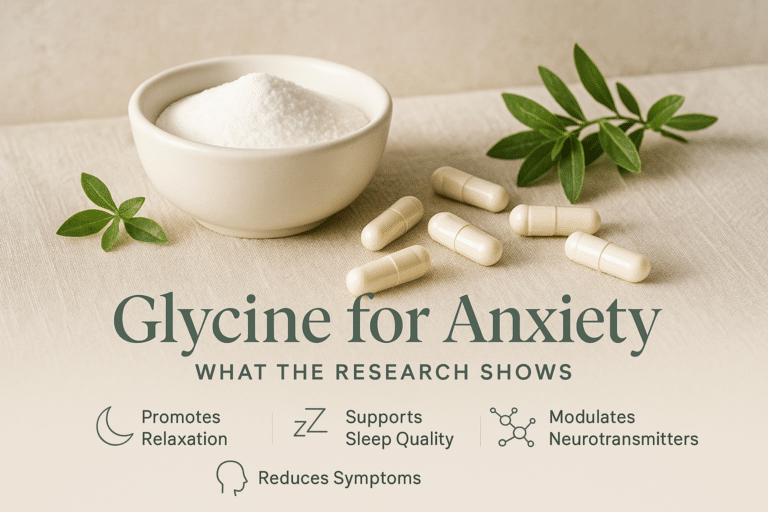 Glycine and Anxiety: An Honest Look at This Underrated Amino Acid and the Evidence Behind It