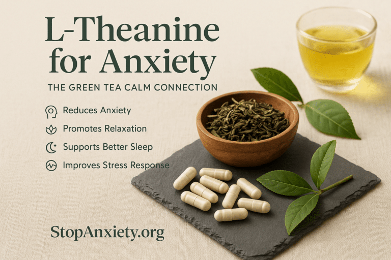 Camellia Sinensis L-Theanine and Anxiety: An Honest Look at the Amino Acid Behind Green Tea’s Calm