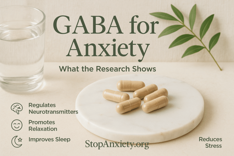 The Gamma-Aminobutyric Acid Connection: What Research Says About Anxiety and Natural GABA Supplementation