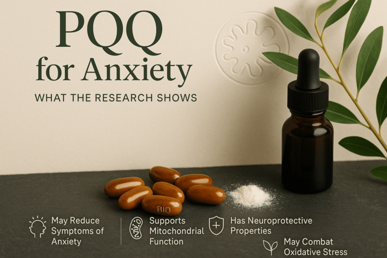 Could Pyrroloquinoline Quinone Help With Anxiety? Here Is What the Science Shows About This Mitochondrial Cofactor