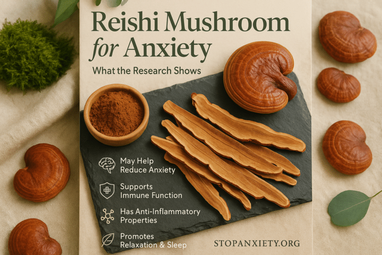 Reishi Mushroom and Anxiety: An Honest Look at This Ancient Calming Fungus and the Evidence Behind It