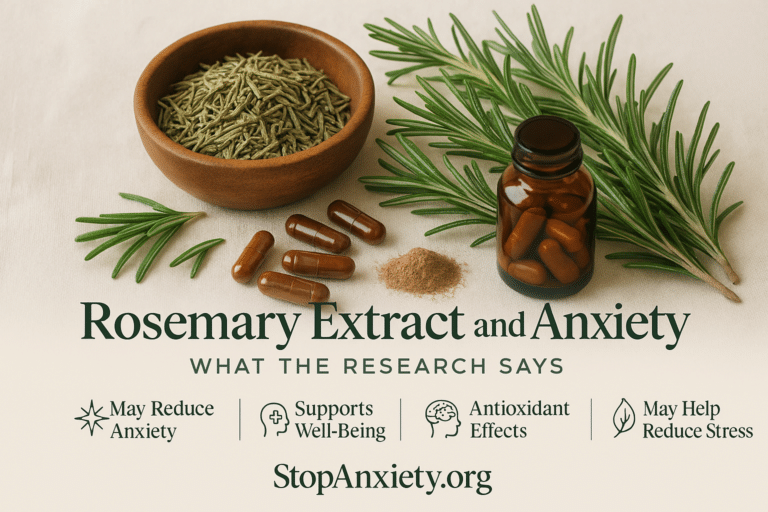 Rosemary Extract and Anxiety: What the Research Says About This Kitchen Herb’s Surprising Calming Properties
