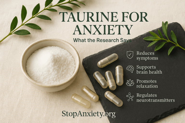 Taurine and Anxiety: What the Research Says About This Underrated Amino Acid and Nervous System Calm